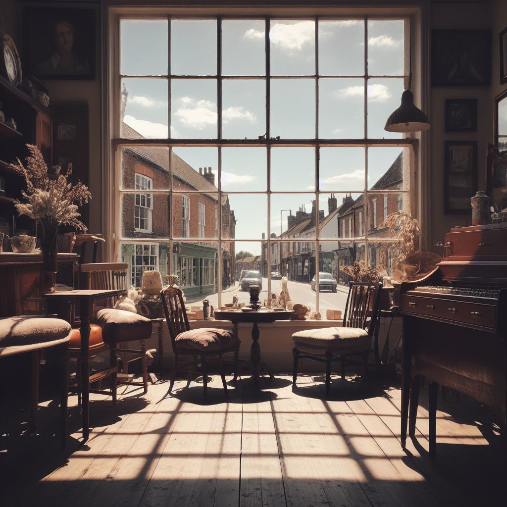 Vintage furniture shop